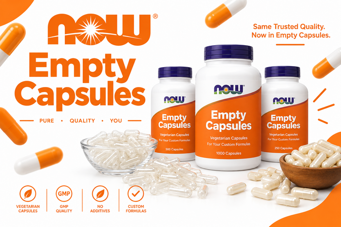 NOW Empty Capsules