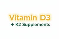 Vitamin D3 + K2 Supplements