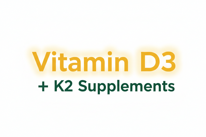 Vitamin D3 + K2 Supplements