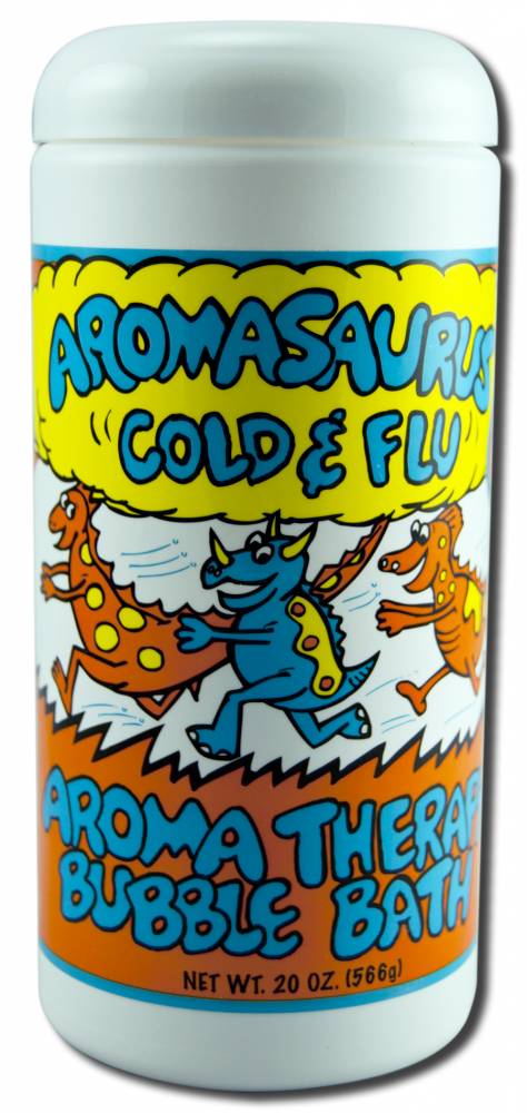 Abracadabra Aromasaurus Eucalyptus & Peppermint Bubble Bath – 20 oz package