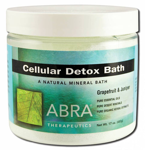 Abra Therapeutics Cellular Detox Mineral Bath 17 oz package