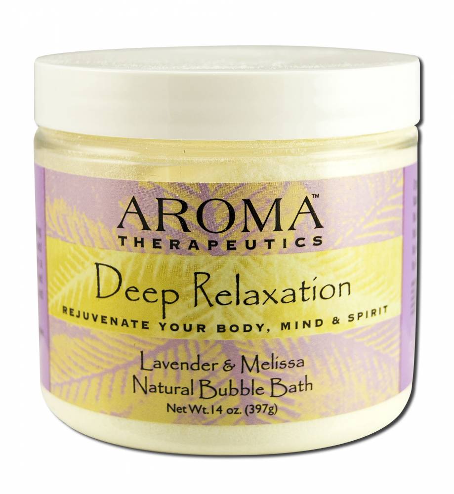 Abra Therapeutics Deep Relaxation Bubble Bath 14 oz package