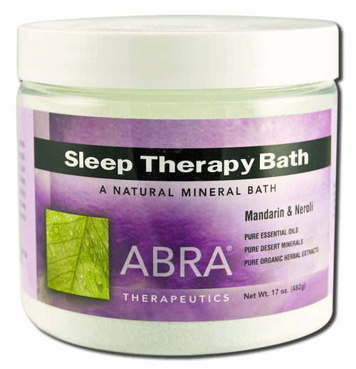 Abra Therapeutics Sleep Therapy Mineral Bath 17 oz package
