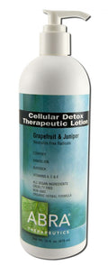 Abra Therapeutics Cellular Detox Lotion 16 fl oz package
