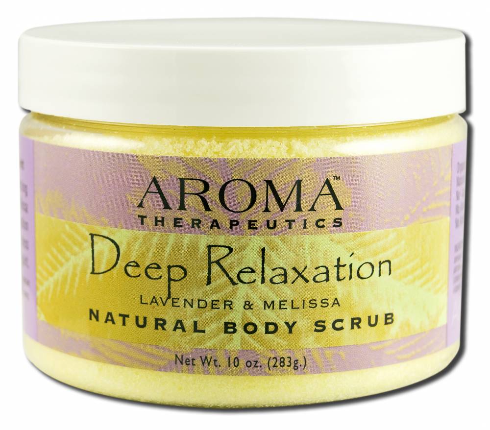 Abra Therapeutics Deep Relaxation Body Scrub 10 oz package
