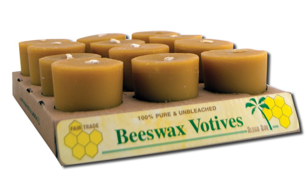 Aloha Bay Beeswax Votive Candle, 1 Count