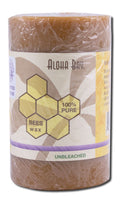 Aloha Bay Beeswax Pillar Candle, 3.5 Inch