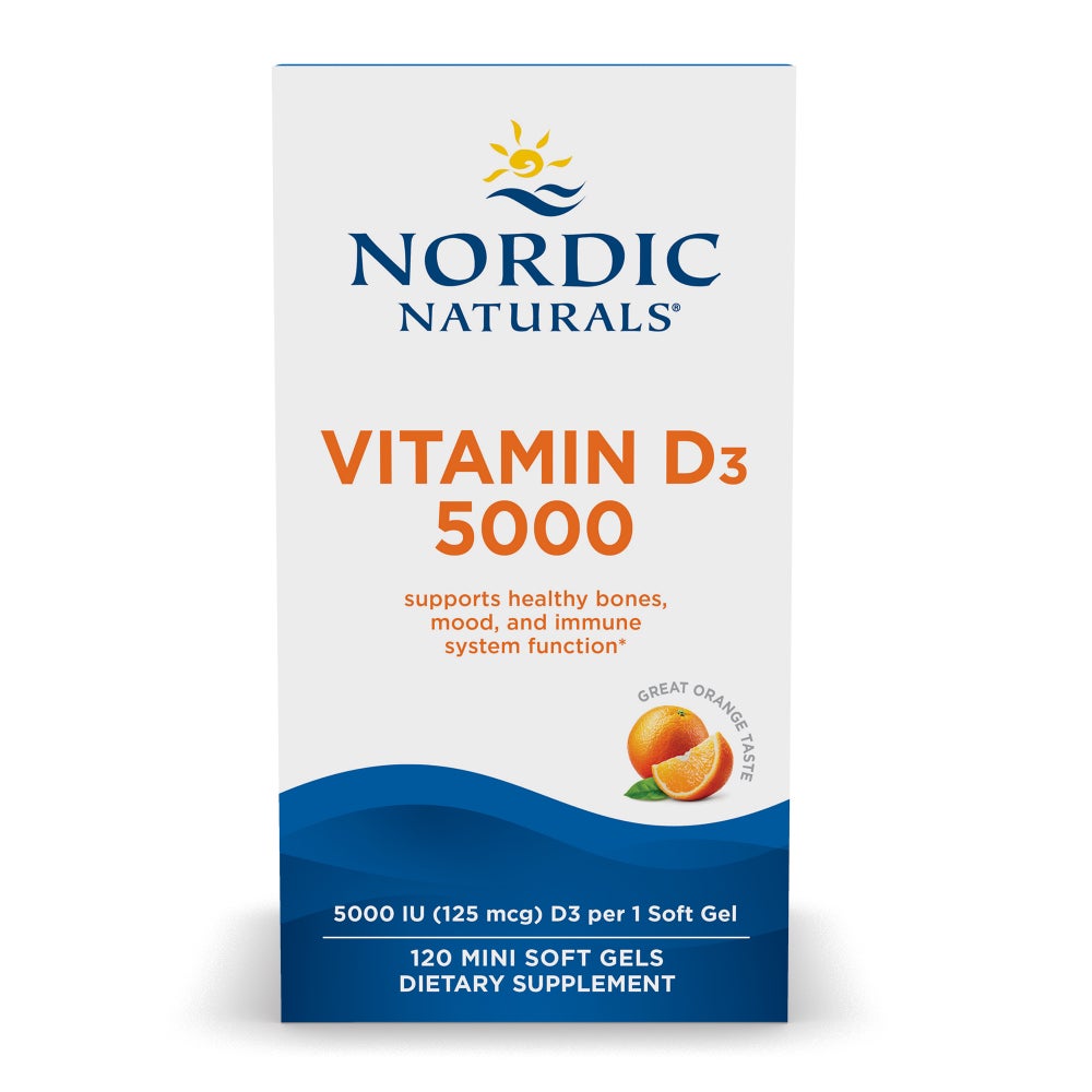 Nordic Naturals Vitamin D3 5000 • 120 ct.