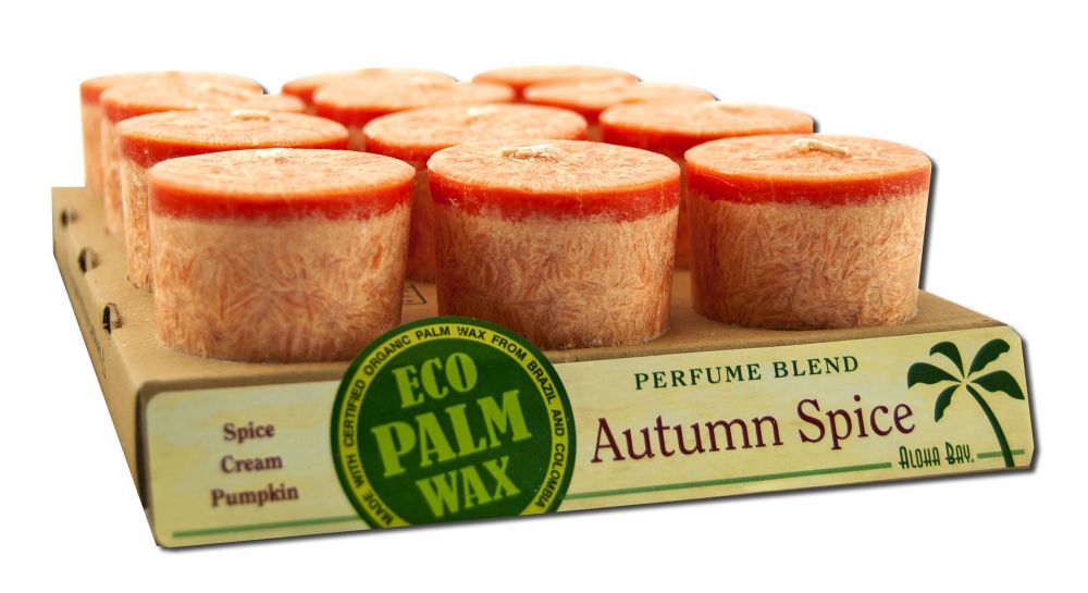 Aloha Bay Autumn Spice Votive Candle, 1 Count