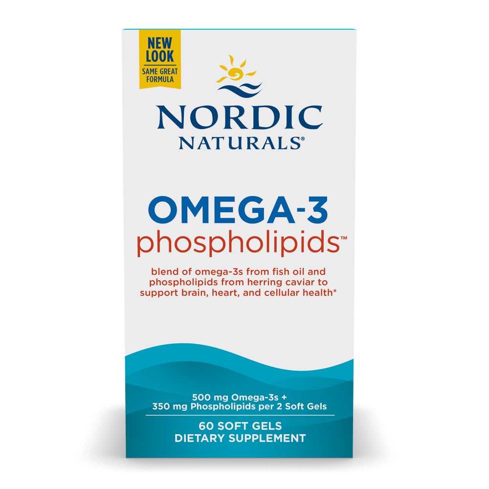 Nordic Naturals Omega-3 Phospholipids • 60 ct.