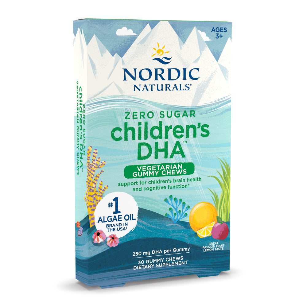 Nordic Naturals Zero Sugar Children's DHA Vegetarian Gummies •30 ct.