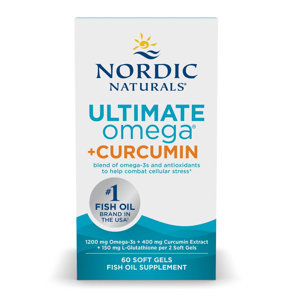 Nordic Naturals Ultimate Omega + Curcumin • 60 ct.