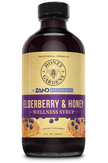 Honey Gardens Elderberry Syrup 8 fl oz