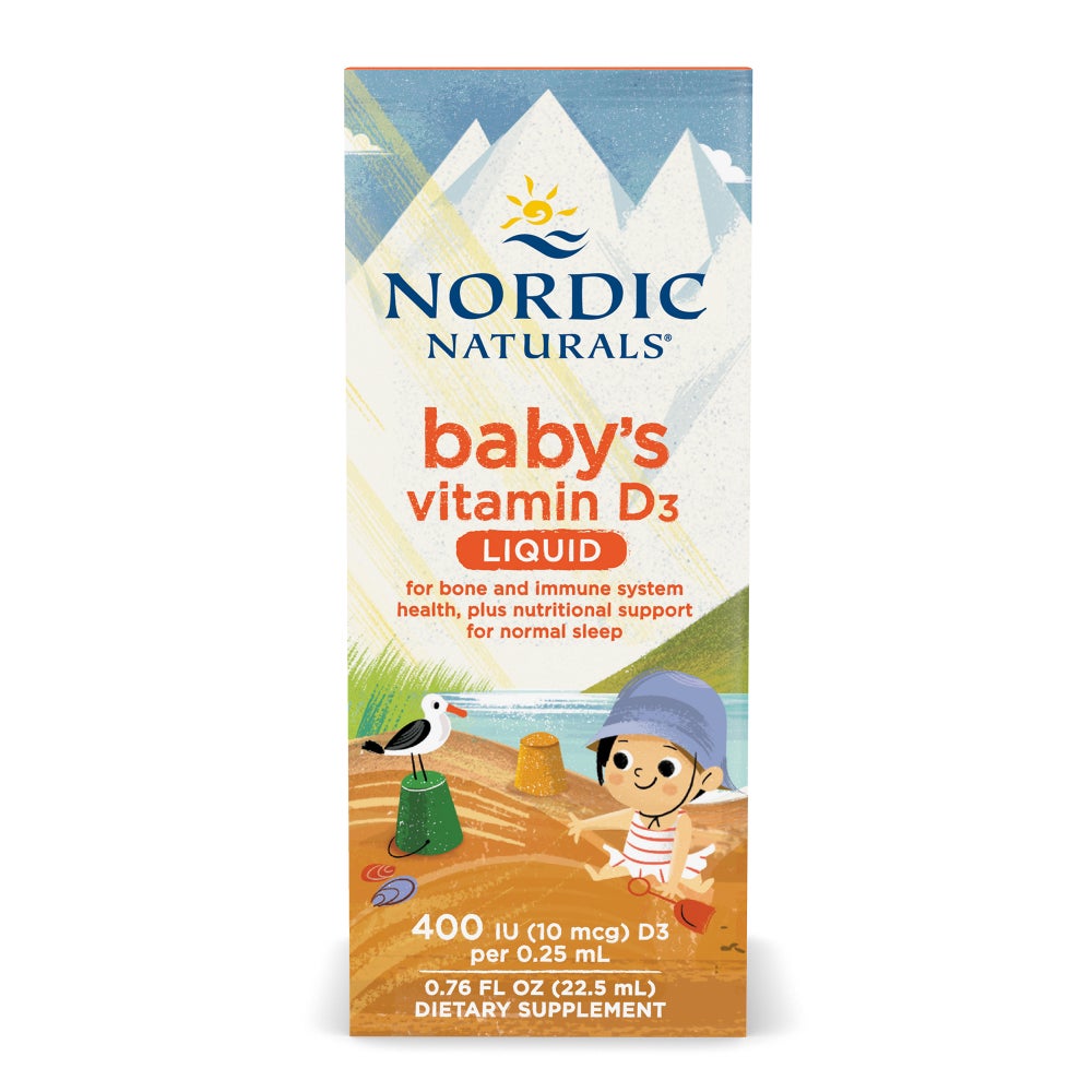 Nordic Naturals Baby's Vitamin D3 • 0.76 oz.
