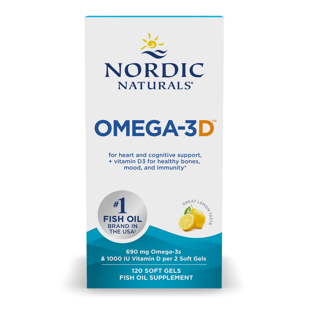 Nordic Naturals Omega-3D • 120 ct.