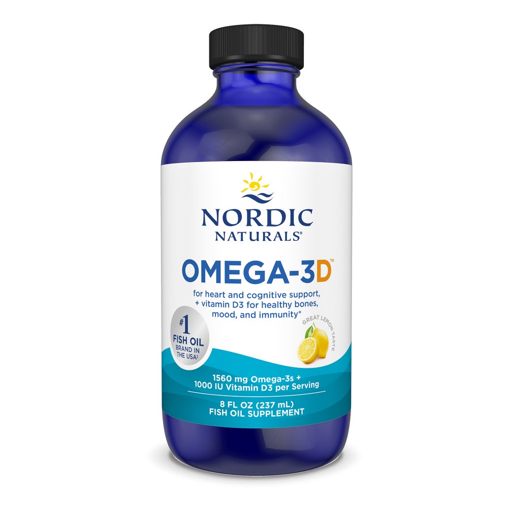 Nordic Naturals Omega-3D • 8 oz.