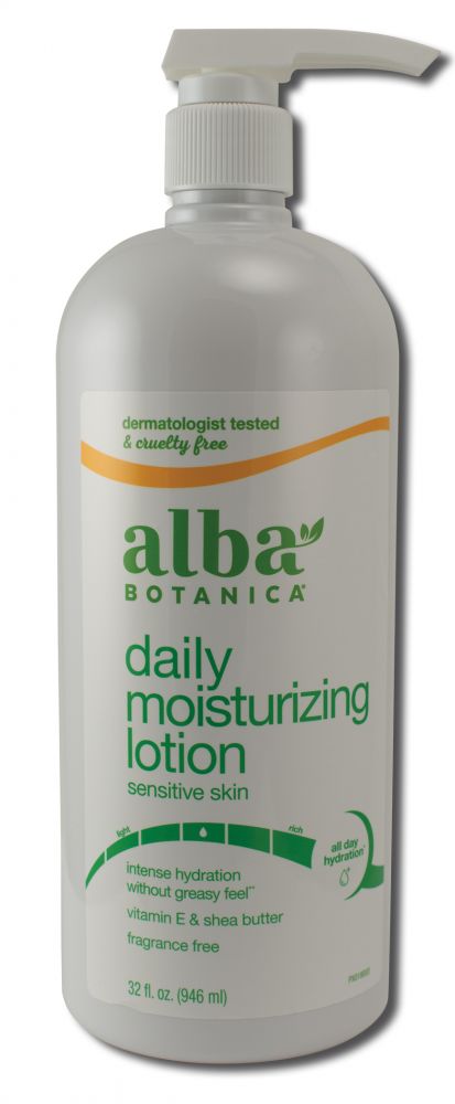Alba Botanica Daily Moisturizing Body Lotion, Sensitive Skin package