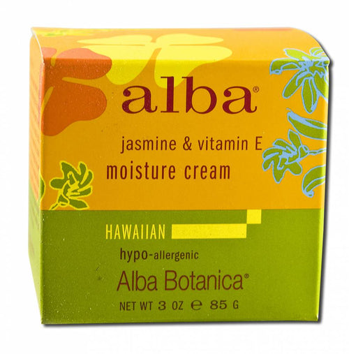 Alba Botanica Ultra Hydrating Moisturizing Cream, Jasmine & Vitamin E package