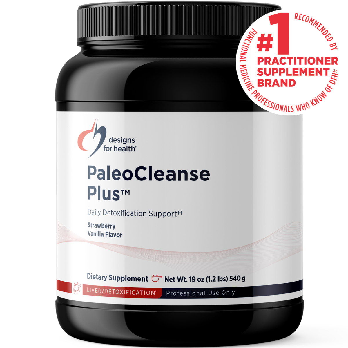 Designs for Health PaleoCleanse Plus 240 g front label