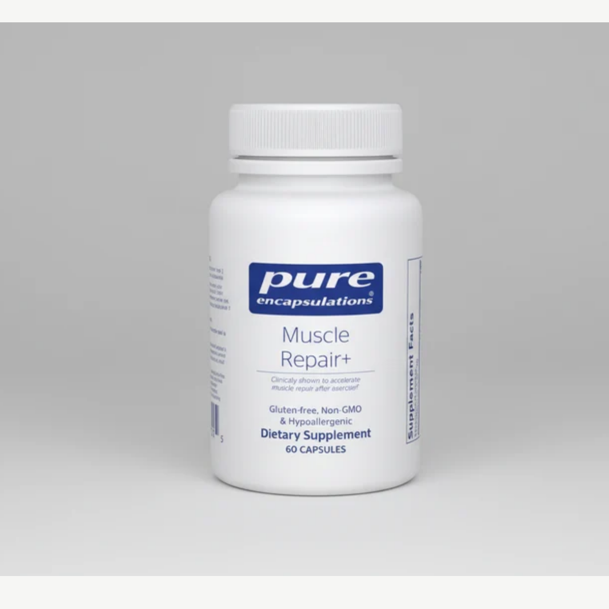 Pure Encapsulations Muscle Repair+ - 60 Capsules front label