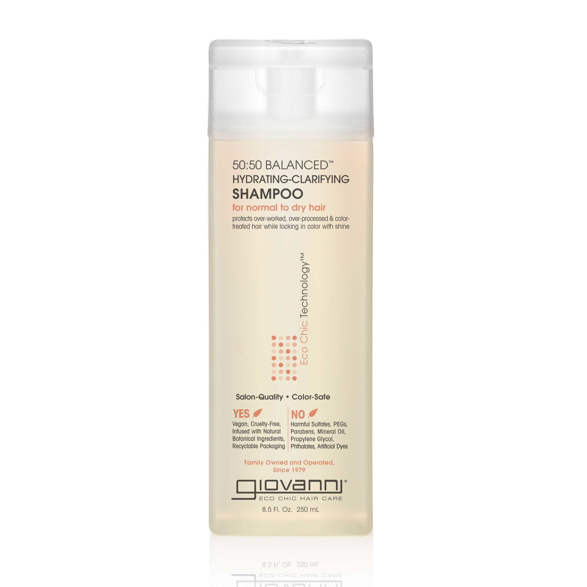 Giovanni 50:50 Balanced Hydrating-Clarifying Shampoo — 8.5 oz