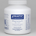 Pure Encapsulations Magnesium Glycinate - 180 Capsules front label