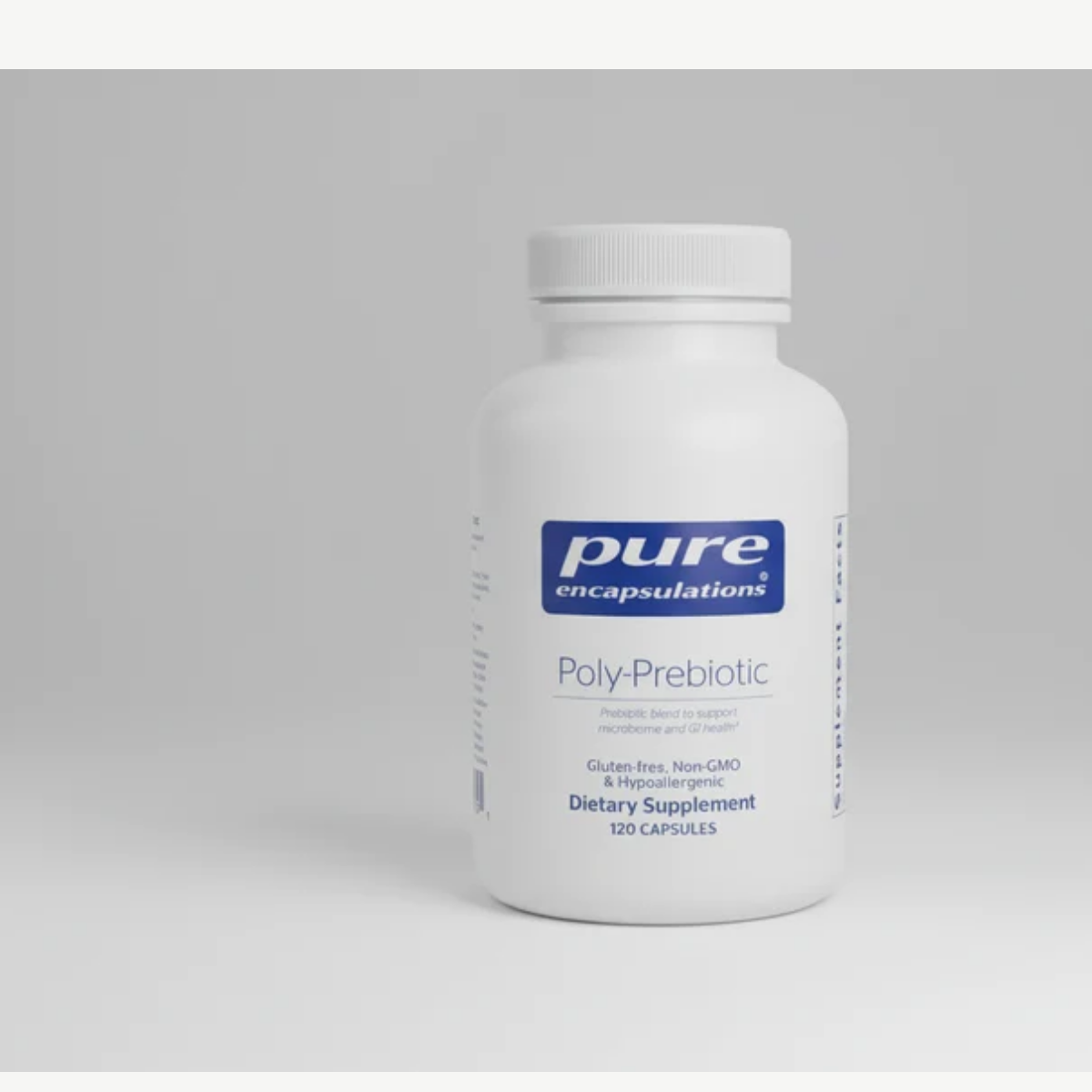 Pure Encapsulations Poly-Prebiotic - 120 Capsules front label