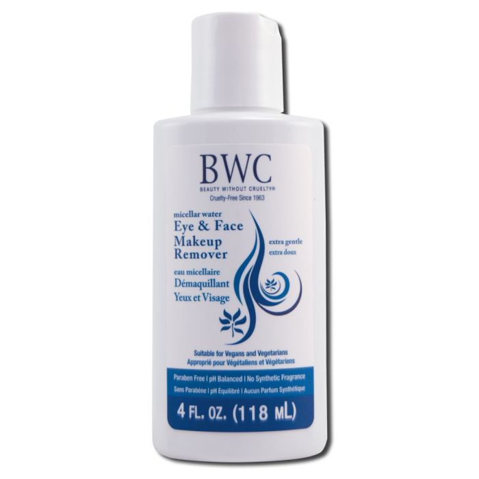 Beauty Without Cruelty Micellar Eye & Face Makeup Remover – 4 fl oz