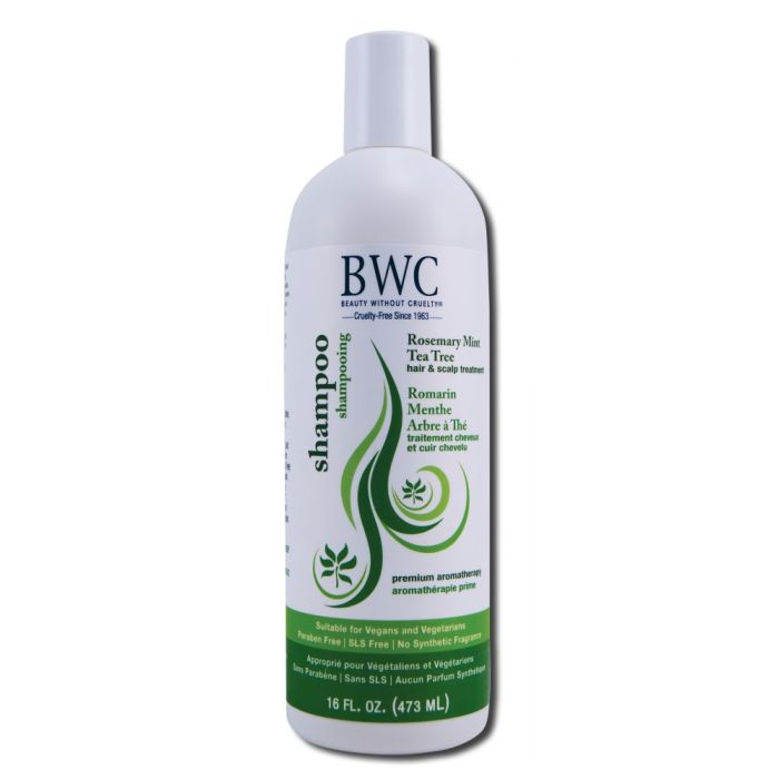 Beauty Without Cruelty Rosemary Mint Tea Tree Shampoo – 16 fl oz