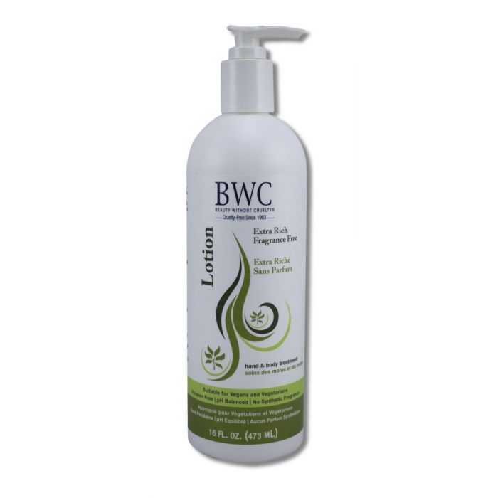 Beauty Without Cruelty Extra Rich Fragrance Free Body Lotion – 16 fl oz