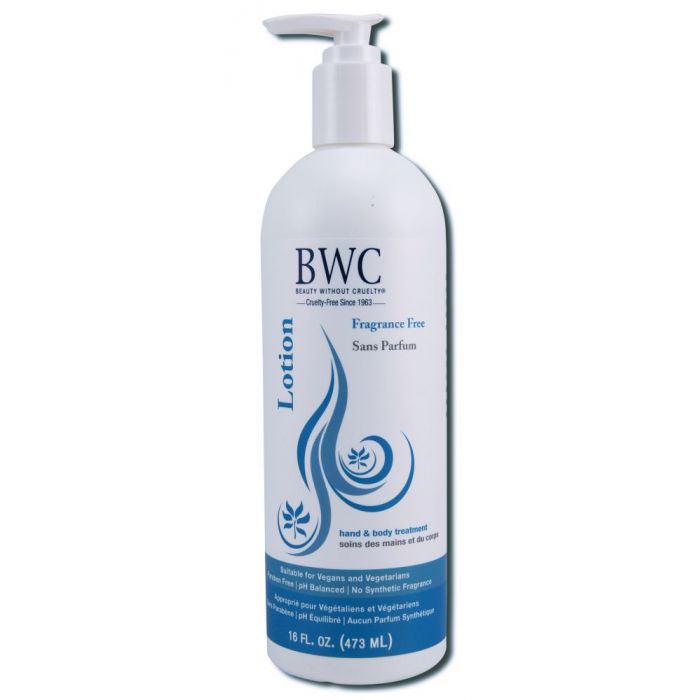 Beauty Without Cruelty Fragrance Free Hand & Body Lotion – 16 fl oz
