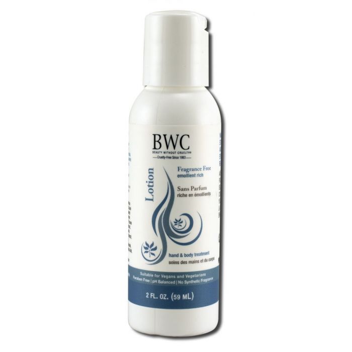 Beauty Without Cruelty Fragrance Free Hand & Body Lotion – 2 fl oz