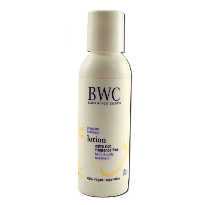 Beauty Without Cruelty Extra Rich Fragrance Free Lotion – 2 fl oz