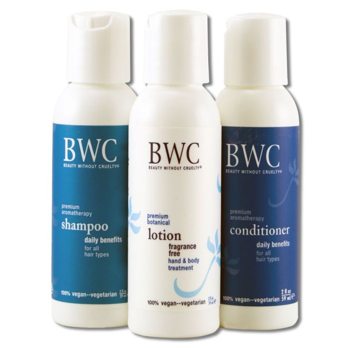 Beauty Without Cruelty Daily Benefits Travel Set – 3 Pieces