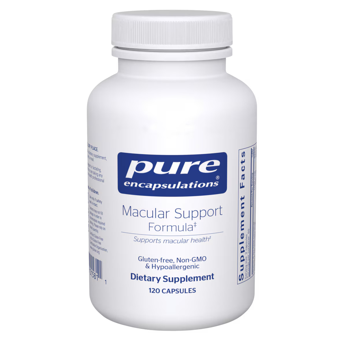 Pure Encapsulations Macular Support Formula - 120 Capsules