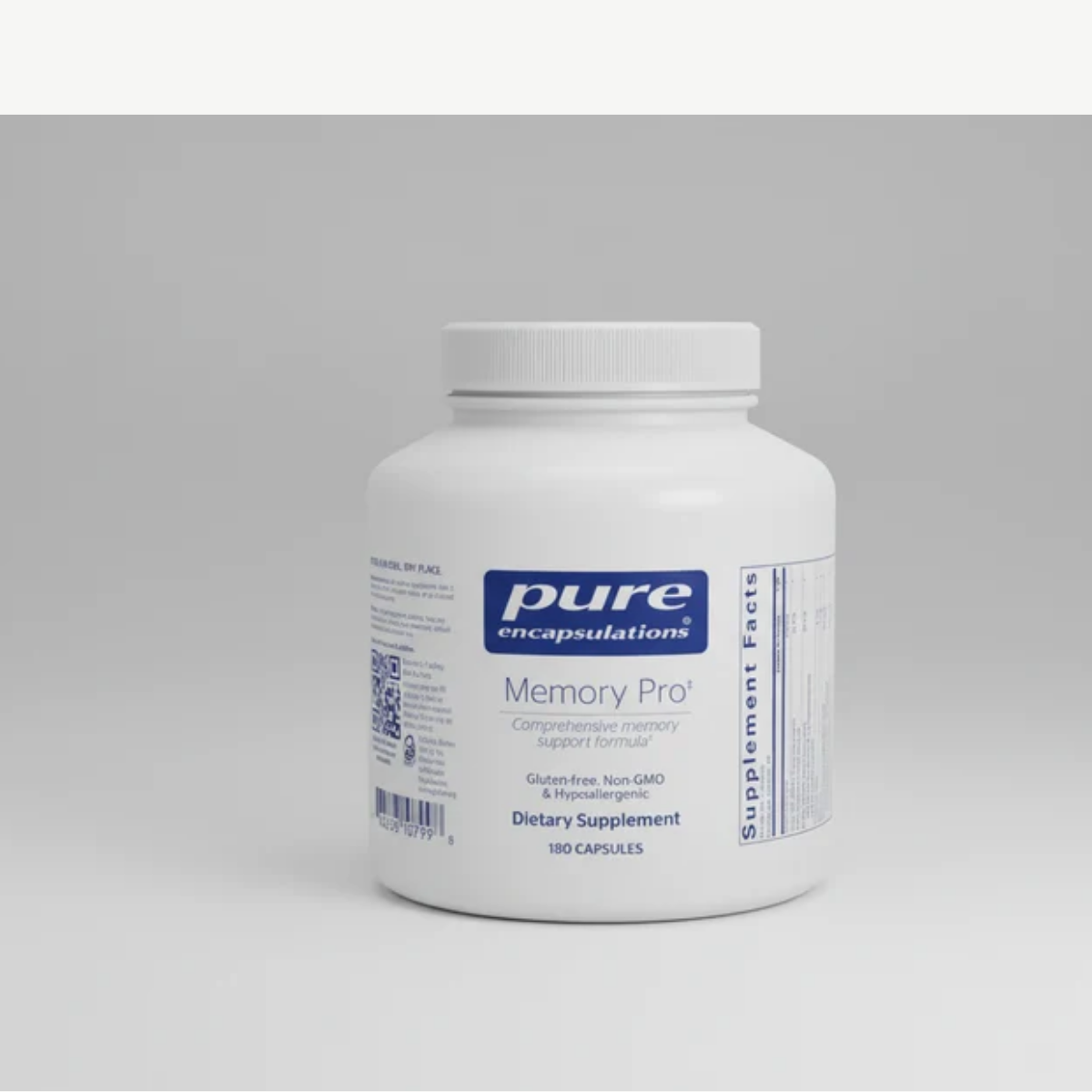 Pure Encapsulations Memory Pro - 180 Capsules front label