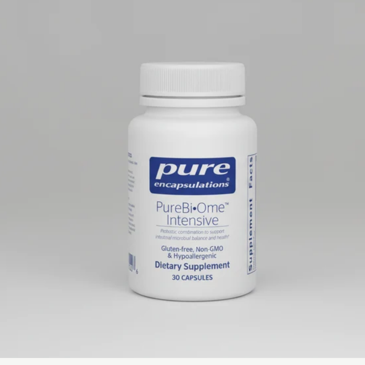 Pure Encapsulations PureBI.Ome Intensive 30 Capsules front label