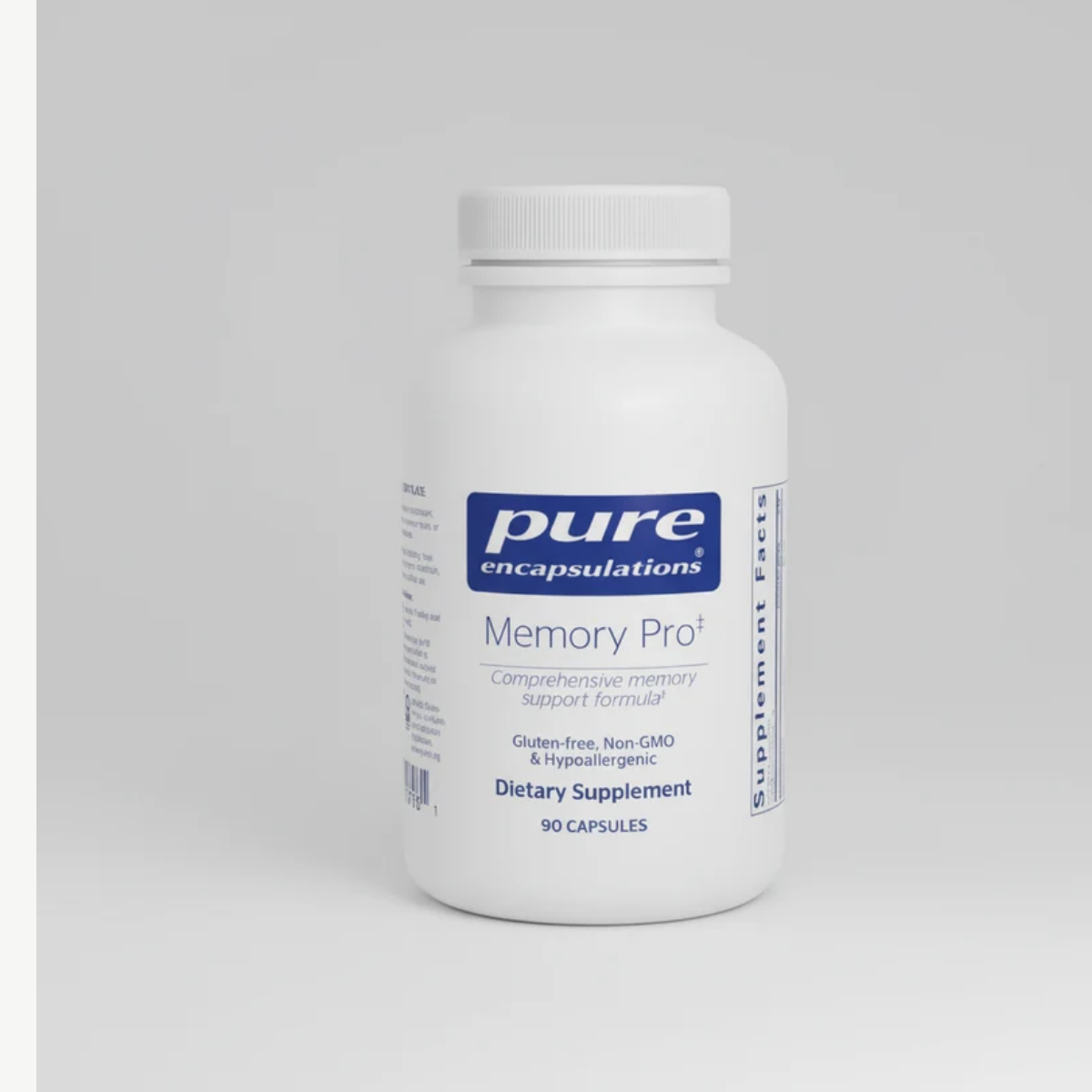 Pure Encapsulations Memory Pro - 90 Capsules front label
