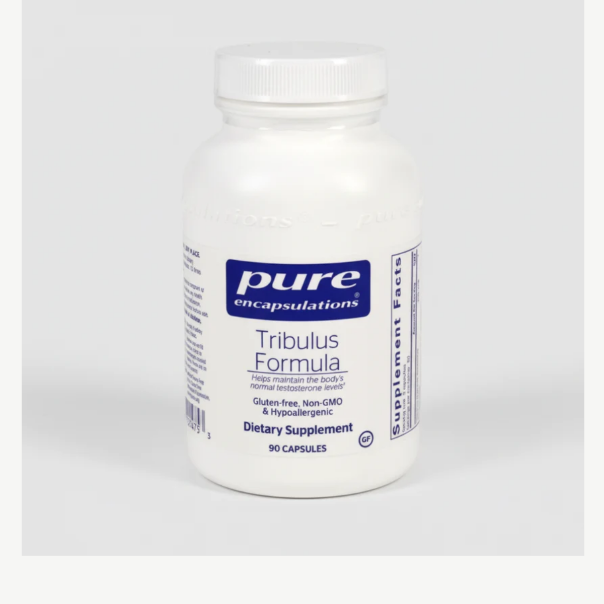 Pure Encapsulations Tribulus Formula - 90 Capsules front label