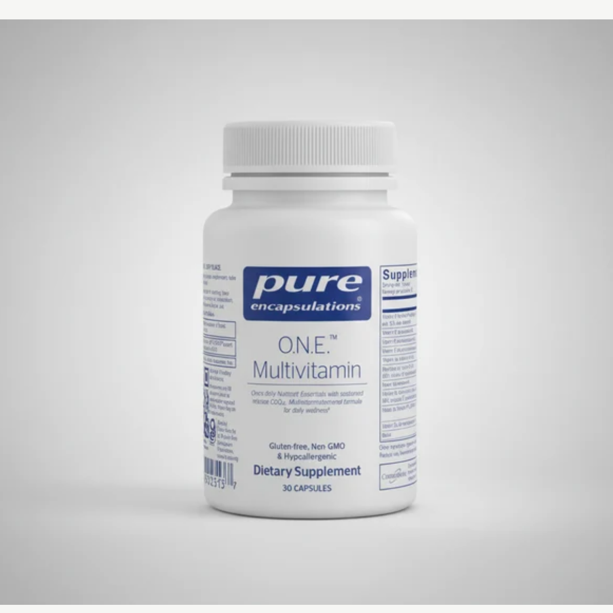 Pure Encapsulations O.N.E. Multivitamin - 30 Capsules front label