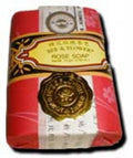 Bee & Flower Rose soap, single 2.65 oz bar