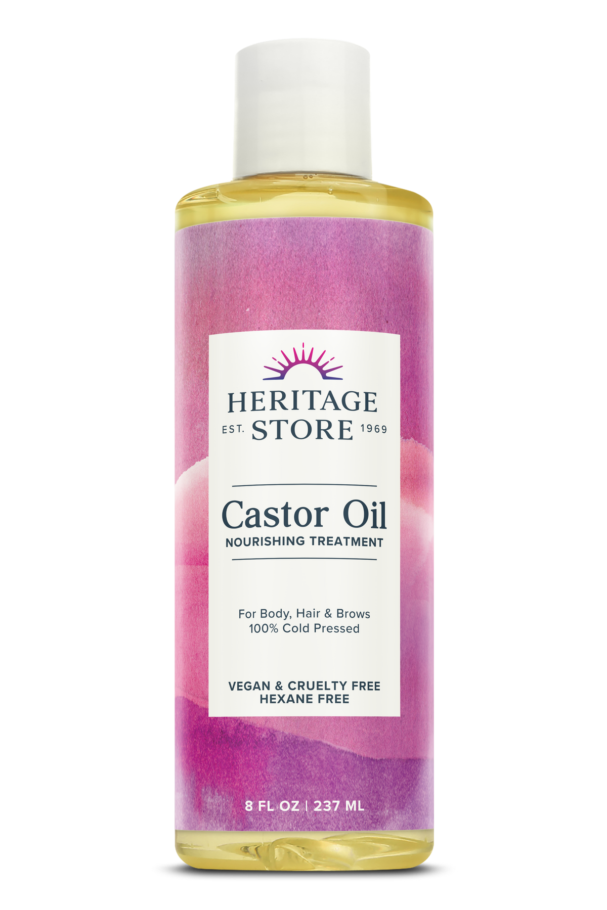 Heritage Store Castor Oil 8 fl oz