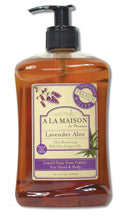 A La Maison Lavender Aloe Liquid Hand Soap 16.9 fl oz package
