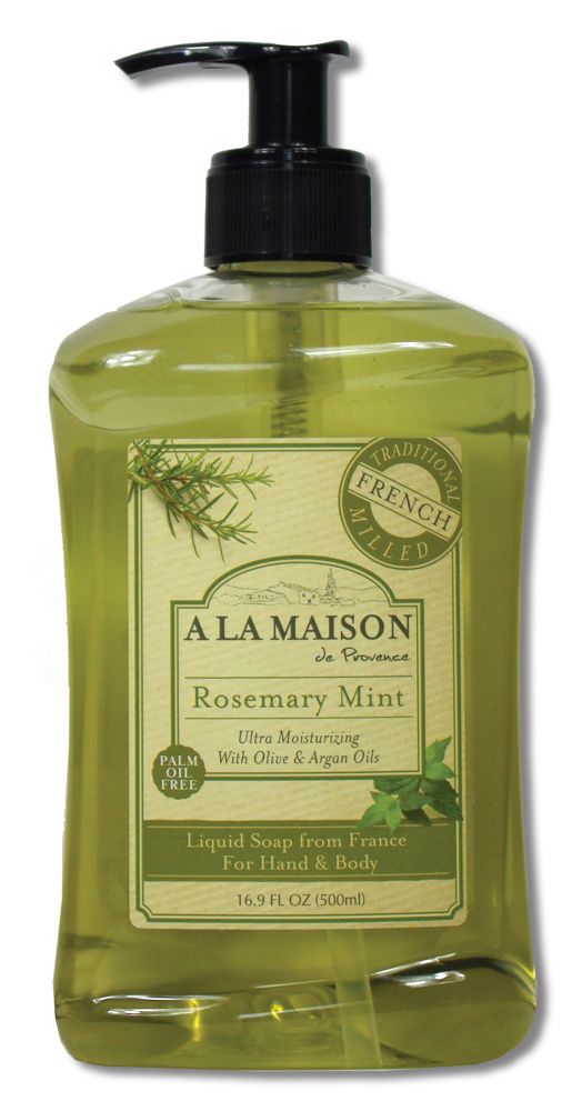 A La Maison Rosemary Mint Liquid Hand Soap 16.9 fl oz package