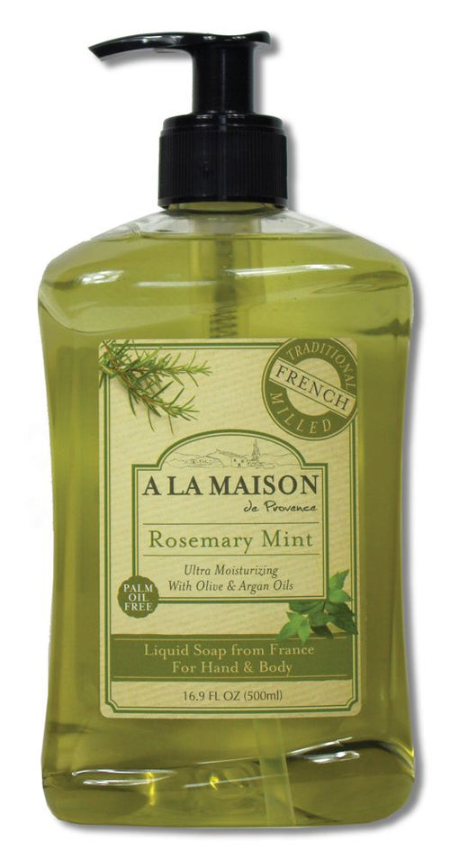 A La Maison Rosemary Mint Liquid Hand Soap 16.9 fl oz package