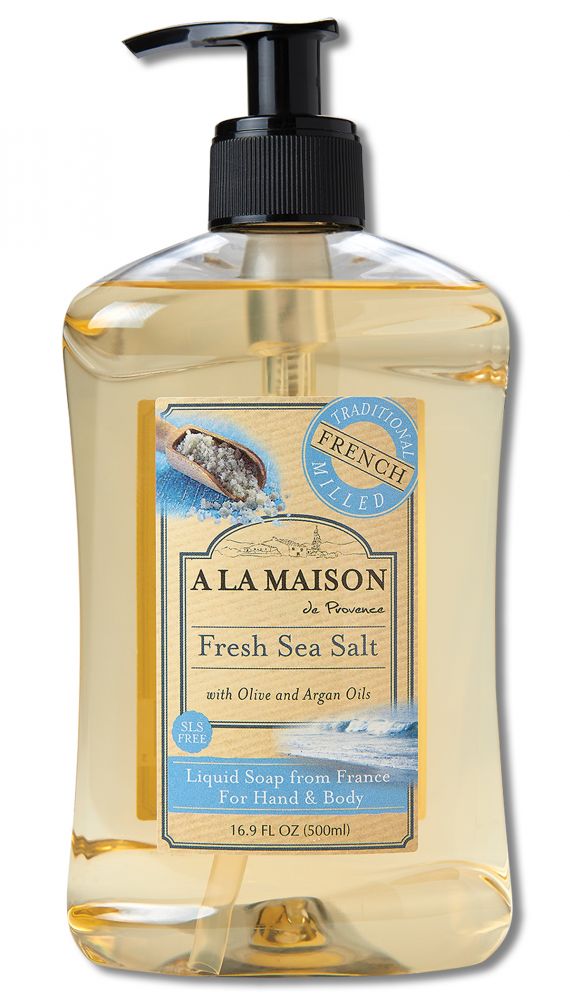 A La Maison Fresh Sea Salt Liquid Hand Soap 16.9 fl oz package