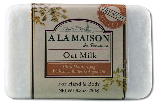 A La Maison Oat Milk Bar Soap 8.8 oz package