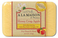 A La Maison Honeycrisp Apple Bar Soap 8.8 oz package