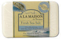 A La Maison Fresh Sea Salt French milled bar soap, 8.8 oz package