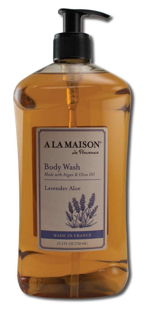 A La Maison Lavender Aloe Body Wash 25.3 fl oz package